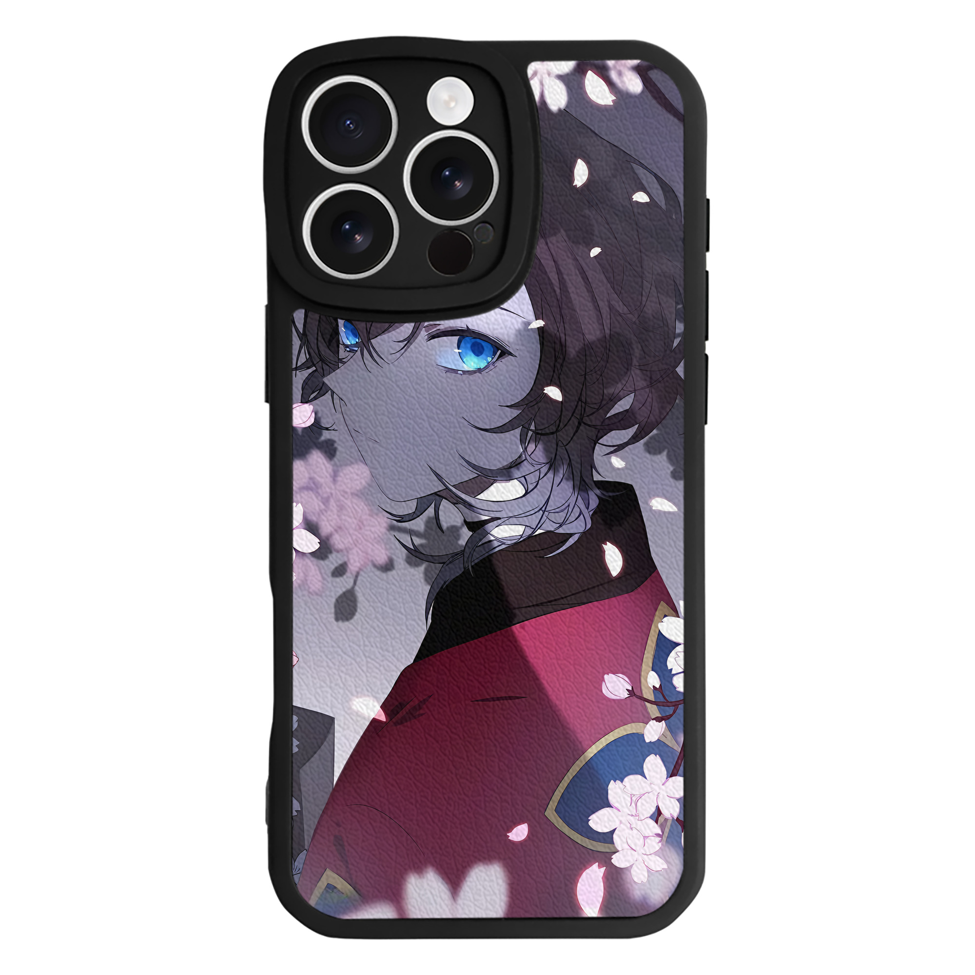 （画像用） 文豪ストレイドッグス Bungo Stray Dogs 【iPhone 16シリーズ対応】シリコンスマホケース（レザー調） 材質：シリコン